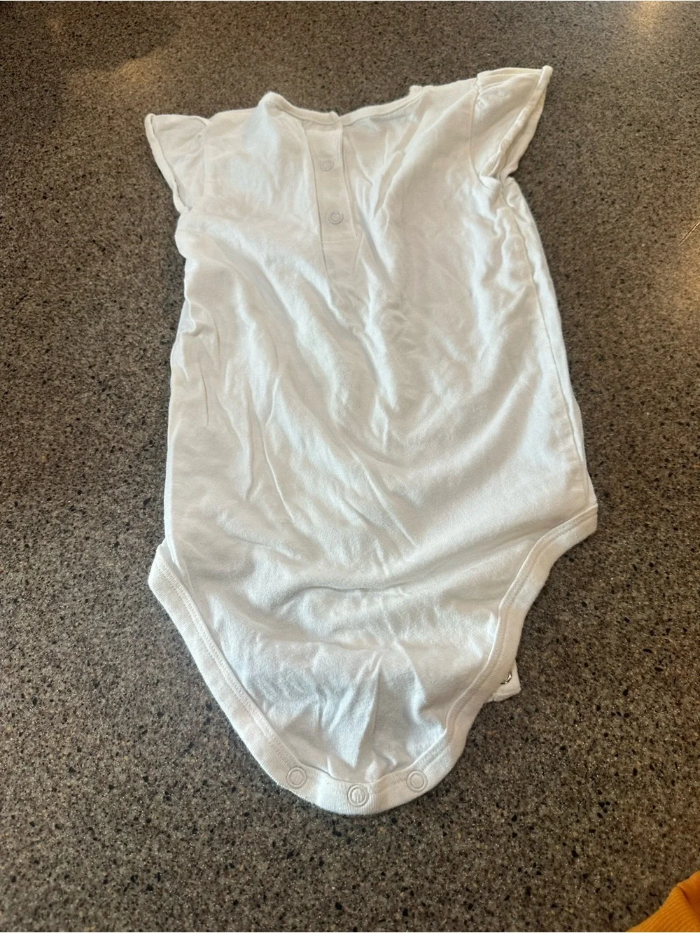 Classic White Baby One-Piece Bodysuit